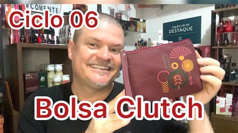 Presente Natura Crer Para Ver Bolsa De M O Clutch Tananho Ideal Para