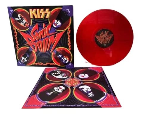 Kiss Lp Color Sonic Boom Disco Vinil Novo Parcelamento Sem Juros