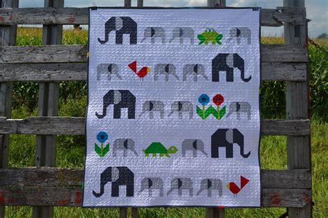 Sew Fresh Quilts Elephant Parade Redo