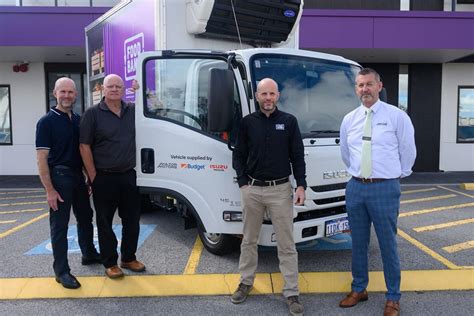 Foodbank Fleet Boosted With Donated Isuzu Au