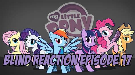 Blind Reaction MLP FIM S1 E17 The Stare Master YouTube