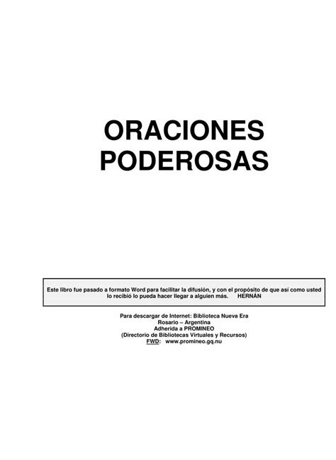 Pdf Oraciones Poderosas Pdf Dokumen Tips