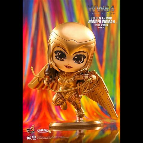 Hot Toys Wonder Woman 1984 Golden Armor Wonder Woman Flying Version Cosbaby S Bobble Head