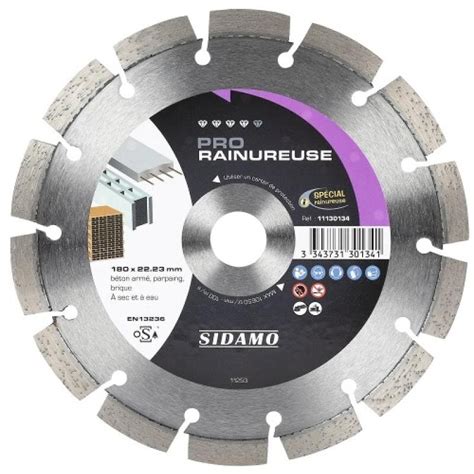 Disques diamants jante segmentée matériaux de construction Pro