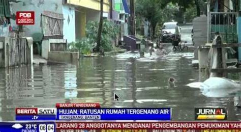 Hujan Ratusan Rumah Tergenang Banjir