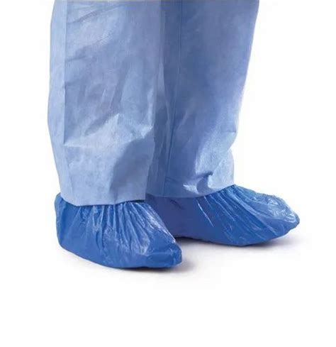 Regular Plastic And Non Woven Disposable Shoe Cover Quantity Per Pack