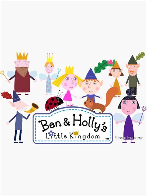 Ben And Hollys Little Kingdom Sticker For Sale By Docfariz Redbubble