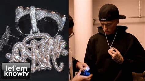 Uk Rapper Central Cee Just Went Crazy With A Jewelers And Got A Whole New