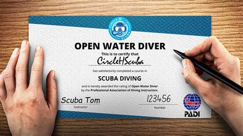 Open Water Scuba Certification For Beginners Learn To Scuba Dive