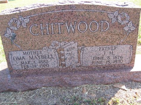 John Henry Chitwood Find A Grave Gedenkplek