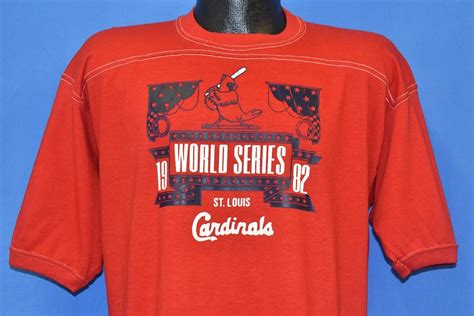 80s St. Louis Cardinals 1982 World Series Champions Baseball T-shirt ...