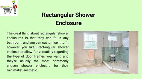 Ppt Types Of Bathroom Shower Enclosures Powerpoint Presentation Free