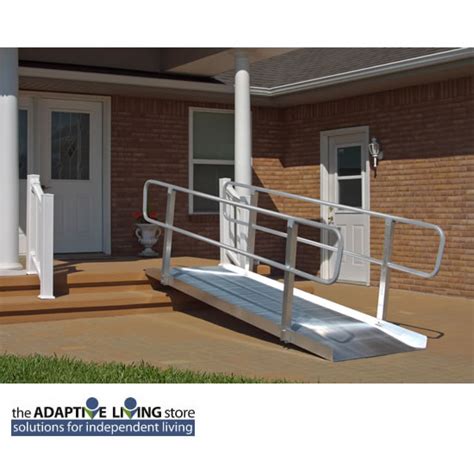 Pvi Ontrac Aluminum Ramp With Handrails Xps336