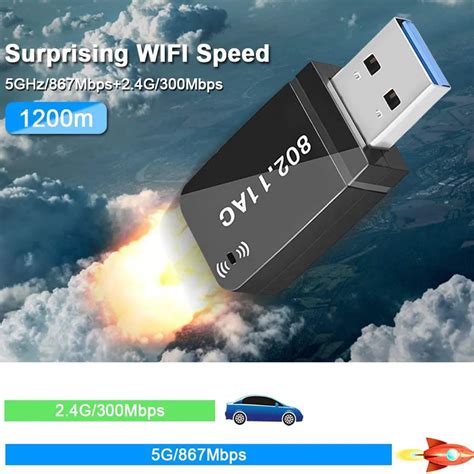 Usb Mini Wifi Adapter M Ac Dual Band Ghz Ac