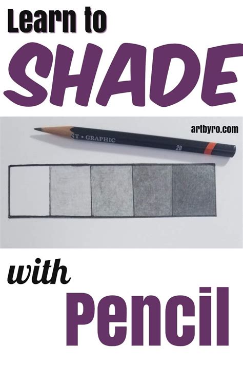 Learn to Shade with Pencil | Art Tutorials in 2024 | Beginner drawing ...