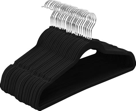 Utopia Home Premium Velvet Hangers 50 Pack Non Slip Durable Clothes