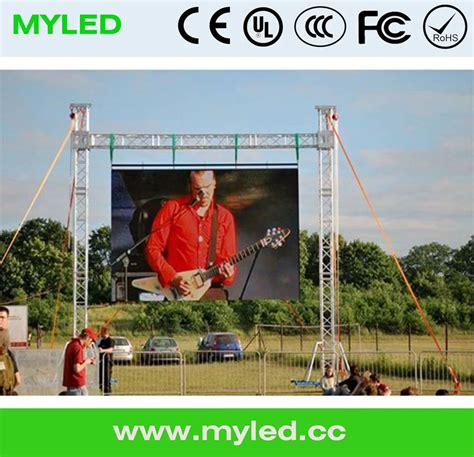 Waterproof Giant P P Stage Led Video Wall Panel Screen For Concert