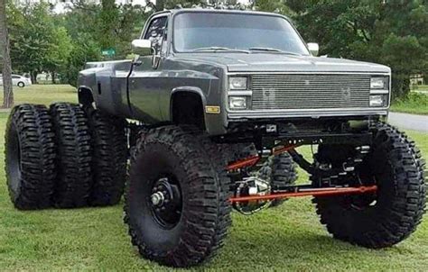 1984 Chevy C30 Dually | Classic pickup trucks, Jacked up trucks, Cool ...