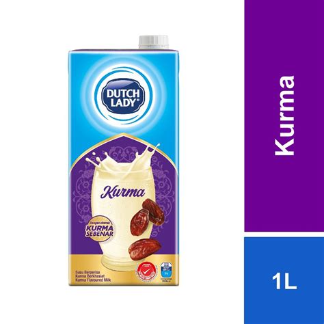 Dutch Lady Uht Milk Kurma 1L Shopee Malaysia