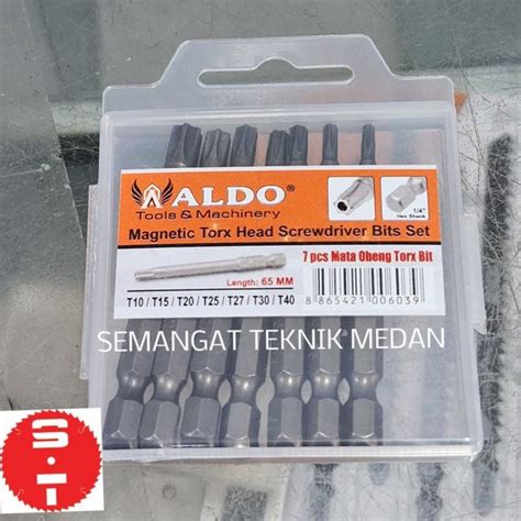 Jual Pcs Mata Obeng Bintang Torx Bit Set T T T Aldo Pcs