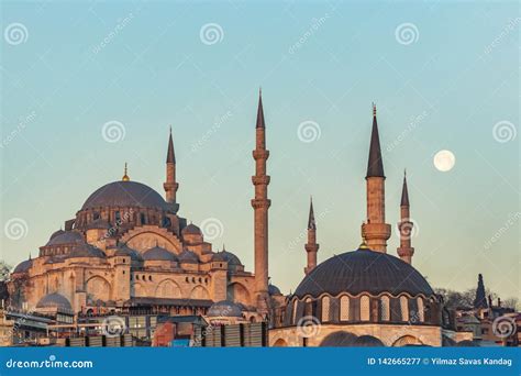 Cityscape And Old Town View From Istanbul In Early Morning Editorial