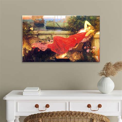 Ariadne By John William Waterhouse Canvas Wall Art Etsy