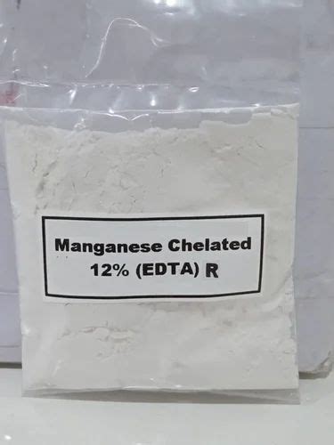 White Powder Manganese Chelated 12 EDTA R HDPE Bag Packaging Size