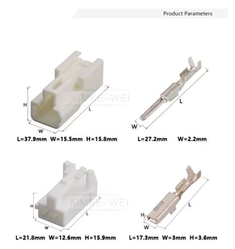 Pin Way Ket Yazaki Automotive Sensor Male Female Connector Plug