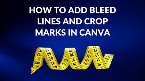 How To Add Bleed Lines And Crop Marks In Canva Blogging Guide