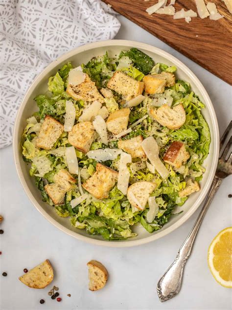 The Best Caesar Salad Recipe A Mind Full Mom