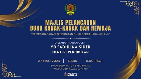 Majlis Pelancaran Buku Kanak Kanak Dan Remaja