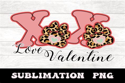 Xoxo Valentine Sublimation Png Graphic By Beer Design · Creative Fabrica