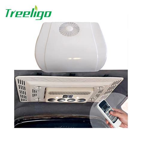 Treeligo 10500BTU Electric Truck Air Conditioner 12V For RV Rooftop