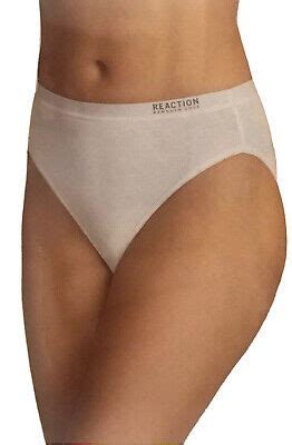 Reaction Kenneth Cole Nude Basics 6 Brief Hi Cut Womens Underwear