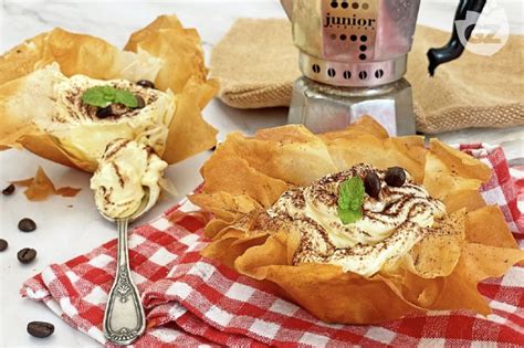 Tiramis Cream Phyllo Cups Italian Recipes By Giallozafferano