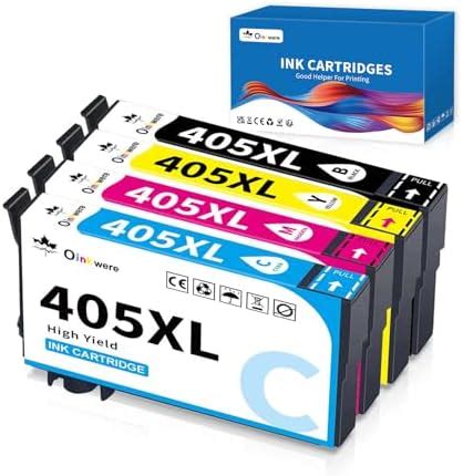 OINKWERE Cartuchos Tinta 405XL Compatible Para Epson 405XL Cartucho 405