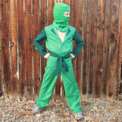 Items Similar To Lego Ninjago Basic Green Ninja Inspired Costume For