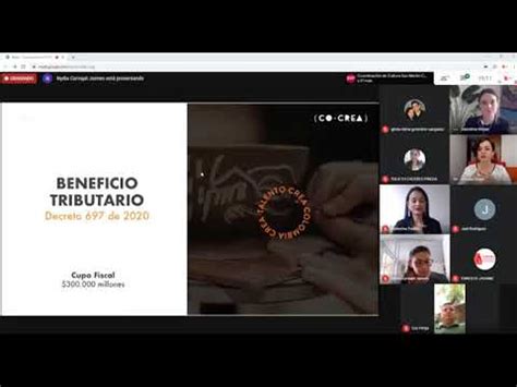 Proyecto De Arte Y Cultura Cocrea Webinar Camara De Comercio De