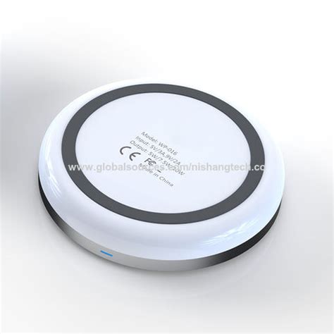 Wholesale W Qi Certified Touch Light Fast Wireless Charger High