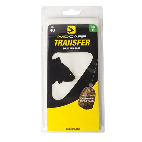 Pungi PVA Avid Carp Transfer Solid Bags MarelePescar Ro