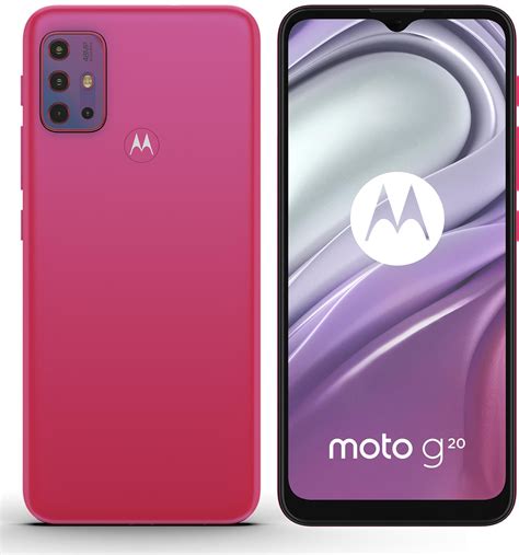 سعر ومواصفات Motorola G20 4G 64GB Flamingo Pink من extrastores فى