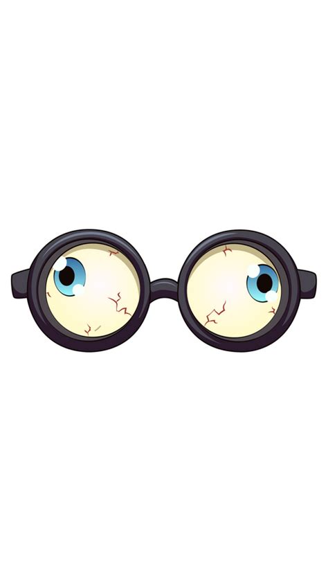 Funny Eyes Glasses Sticker | Funny glasses, Funny sunglasses, Funny photo props