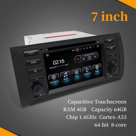 Hualingan For BMW E39 M5 Auto Radio X5 E53 Stereo Head Unit Upgrade 7