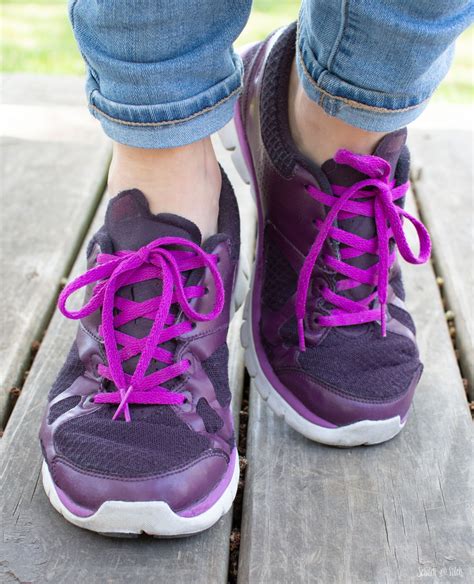 DIY Purple Shoes | Sneaker Refashion | Scratch and Stitch