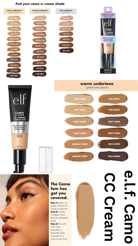 E L F Camo CC Cream In 2024 Cc Cream Best Cc Cream Loreal Bb Cream