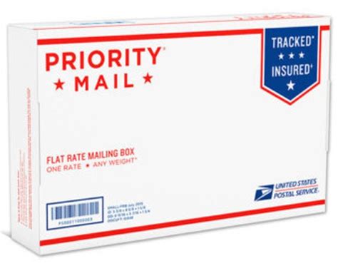 Priority Mail International Small Flat Rate Box