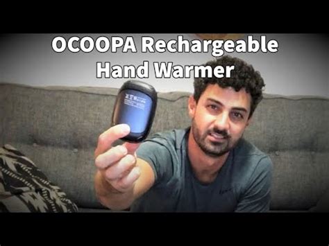 OCOOPA Rechargeable Hand Warmer REVIEW YouTube