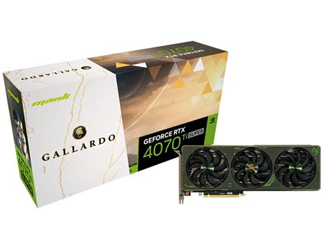 Manli GeForce RTX 4070 Ti Super 16GB 星舰 香港万利达科技集团有限公司深圳代表处