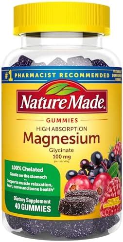 Amazon Nature Made High Absorption Magnesium Citrate Mg Per