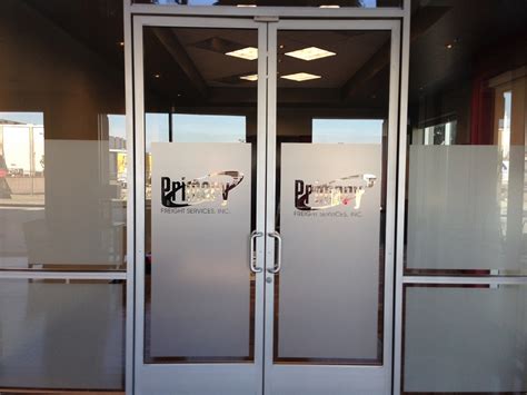 Etched Frosted Glass Graphics Privacy Film Buena Park Ca